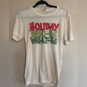 Holiday Who-Be What Ee Tee Size